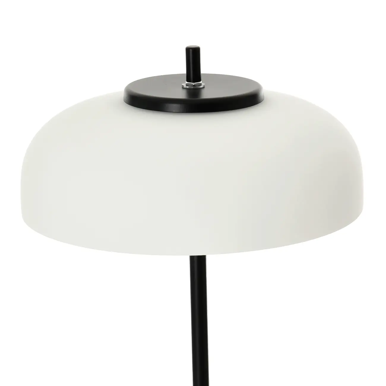 LUMINÁRIA DE CHÃO LED CURVED - PRETO/FROST - Foto 4