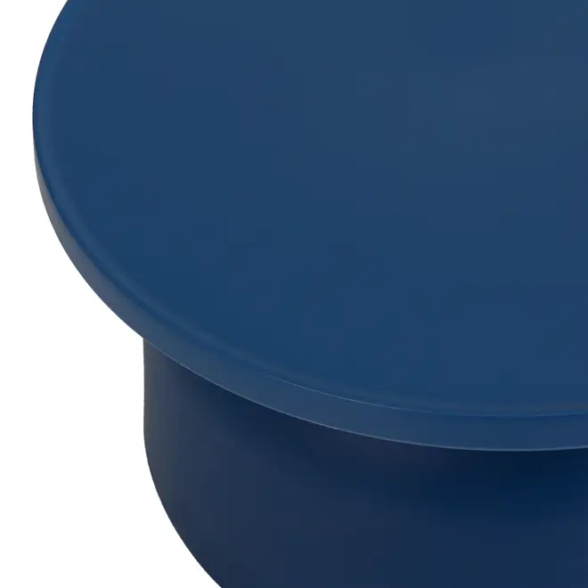 MESA DE CENTRO REDONDA 67 CM ALTIPLANO - AZUL - Foto 3