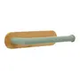 PORTA-TOALHA 23 CM BAMBUMIX - SÁLVIA/BAMBU - Foto 3
