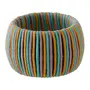 ARGOLA PARA GUARDANAPO CONJUNTO COM 2 PEÇAS BIJU - CORES CALEIDOCOLOR - Foto 4