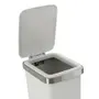 LIXEIRA COM PEDAL 15 L DAY USE - BRANCO/INOX - Foto 10