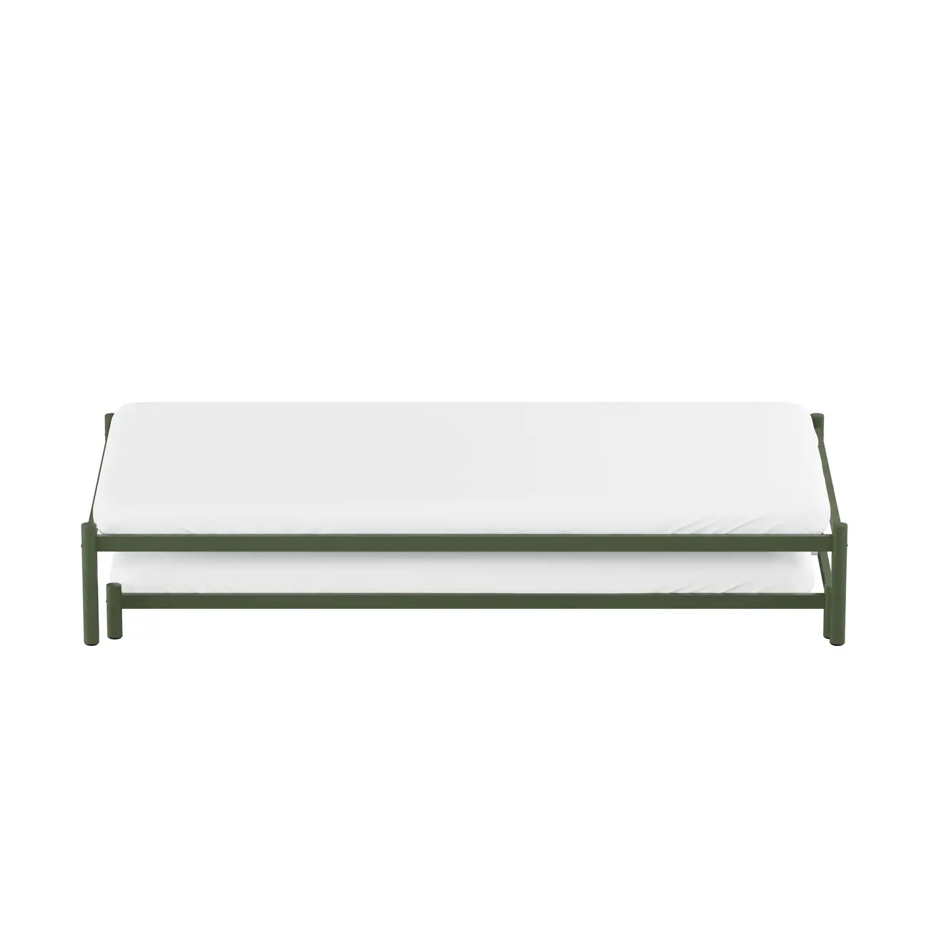 CAMA DE SOLTEIRO 88 C/CAMA INF 78 FLAT - MUSGO/MUSGO - Foto 2