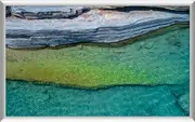 QUADRO TURMALINA III 80 CM X 50 CM - ALUMÍNIO/MULTICOR - Foto 1