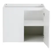 ARMÁRIO DE COZINHA INFERIOR 80 CM 2 PORTAS PRÁTICA - BRANCO - Foto 4