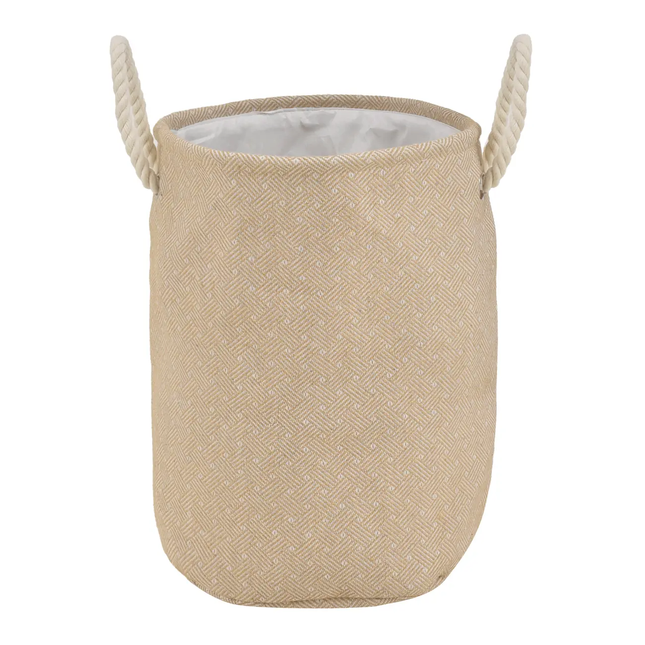 CESTO PARA ROUPAS TRAIRI - NATURAL/OFF WHITE - Foto 1