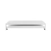 CAMA DE SOLTEIRO 88 C/CAMA INF 78 FLAT - BRANCO/BRANCO - Foto 3