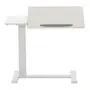 MESA LATERAL REGULÁVEL 80 CM X 40 CM COUCH WORKING - BRANCO/BRANCO - Foto 10