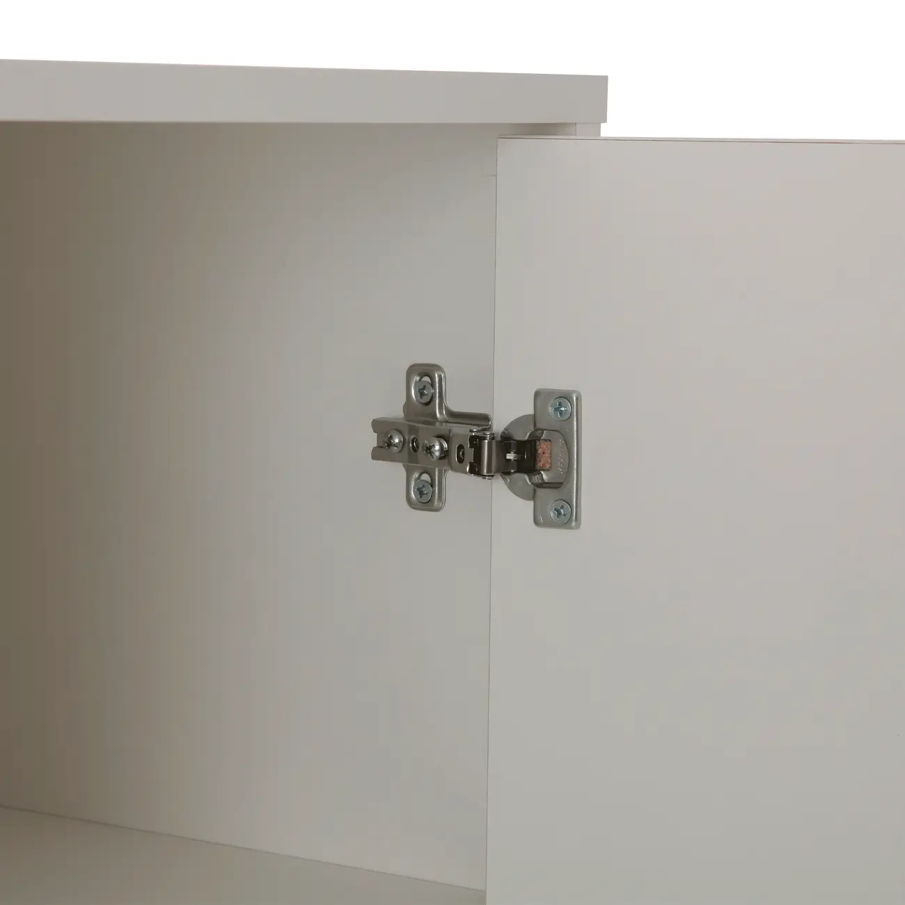ARMÁRIO PARA ESCRITÓRIO ALTO 1 PORTA LIN - BRANCO/NOZES - Foto 7