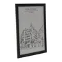 KIT QUADROS C/3 TRAVEL MEMORIES - PRETO/BRANCO - Foto 5