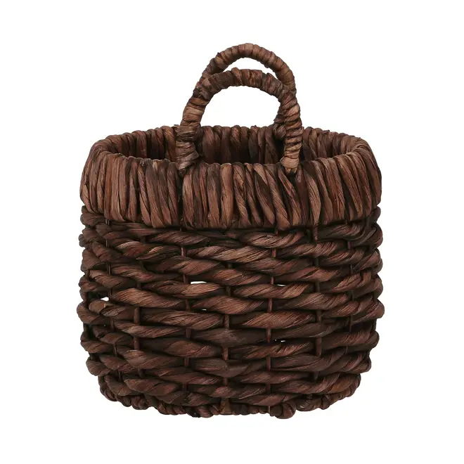 CESTO 23 CM X 29 CM X 29 CM SANDAWI - CASTANHO - Foto 5