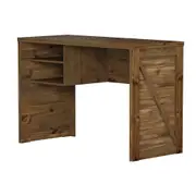 ESCRIVANINHA 1,15 M X 50 CM CRATES - ENCERADO CASTANHO - Foto 2