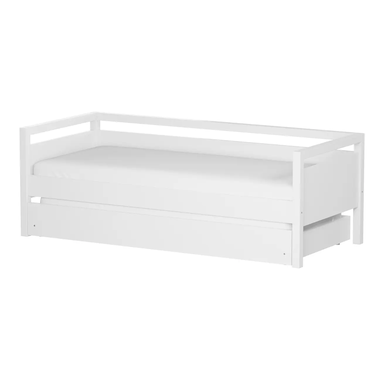 CAMA/SOFÁ 78 C/CAMA INFERIOR TINTO PLAN - BRANCO/BRANCO - Foto 5