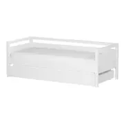 CAMA/SOFÁ 78 C/CAMA INFERIOR TINTO PLAN - BRANCO/BRANCO - Foto 5