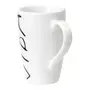 CANECA 400 ML LIVRO EM LOUÇAS RAÍZES - BRANCO/PRETO - Foto 6