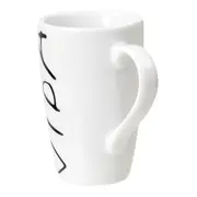 CANECA 400 ML LIVRO EM LOUÇAS RAÍZES - BRANCO/PRETO - Foto 6
