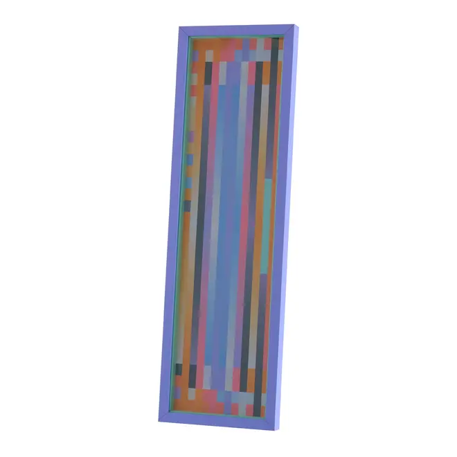 QUADRO 80 CM X 25 CM SUPERSTRIPES - CORES CALEIDOCOLOR - Foto 2