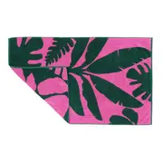 TOALHA 90 CM X 1,50 M CAMINHOS DO SOL - VERDE/ROSA - Foto 3