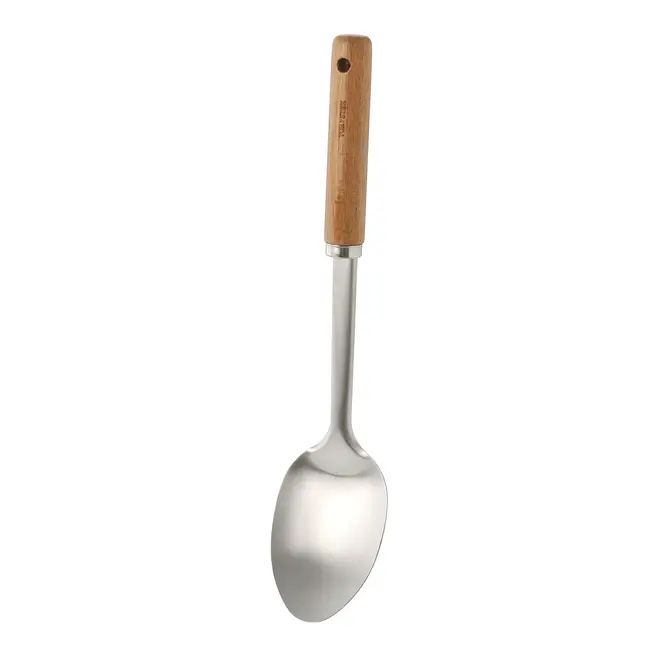 COLHER 32 CM ACÁCIA KITCHEN - ACÁCIA/INOX - Foto 5