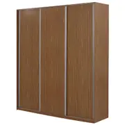 GUARDA-ROUPA DE CASAL 3 PORTAS DE CORRER - FREIJÓ - Foto 2