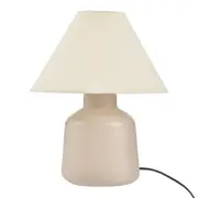 LUMINÁRIA DE MESA KERAMIK C/CUP A - CAMELO/PRETO - Foto 1