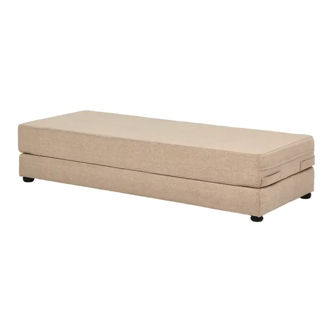 SOFÁ-CAMA 2 LUGARES STACK - BEGE/MESCLA - Foto 7