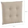 ALMOFADA PARA MESA/PUFF CARAÍVA - CAMELO - Foto 4