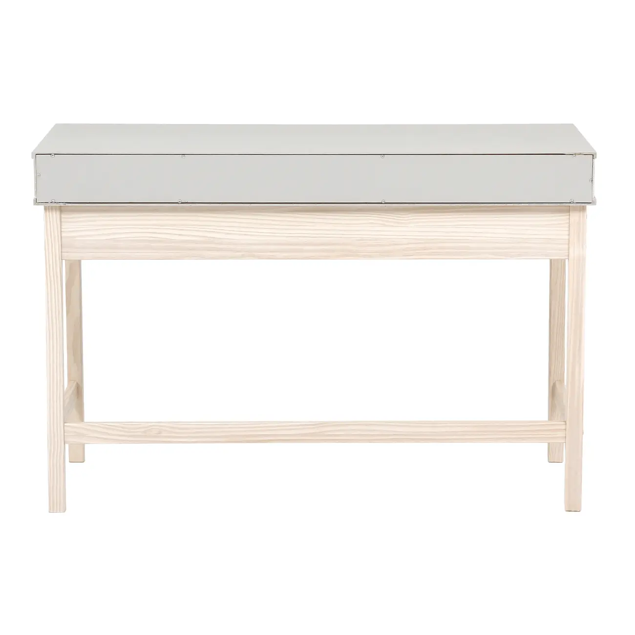 ESCRIVANINHA 2 GAVETAS 1,20 M X 50 CM SNAB - NATURAL WASHED/FLANDRES - Foto 7