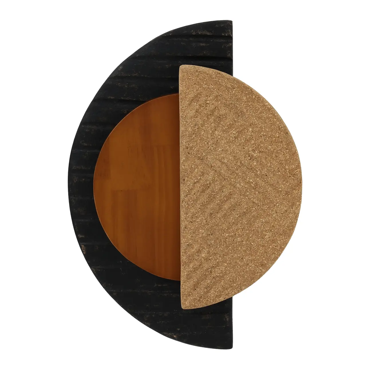 ADORNO PAREDE ADINKRA ANIWA - PRETO/MULTICOR - Foto 1