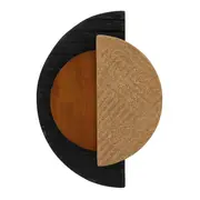 ADORNO PAREDE ADINKRA ANIWA - PRETO/MULTICOR - Foto 1