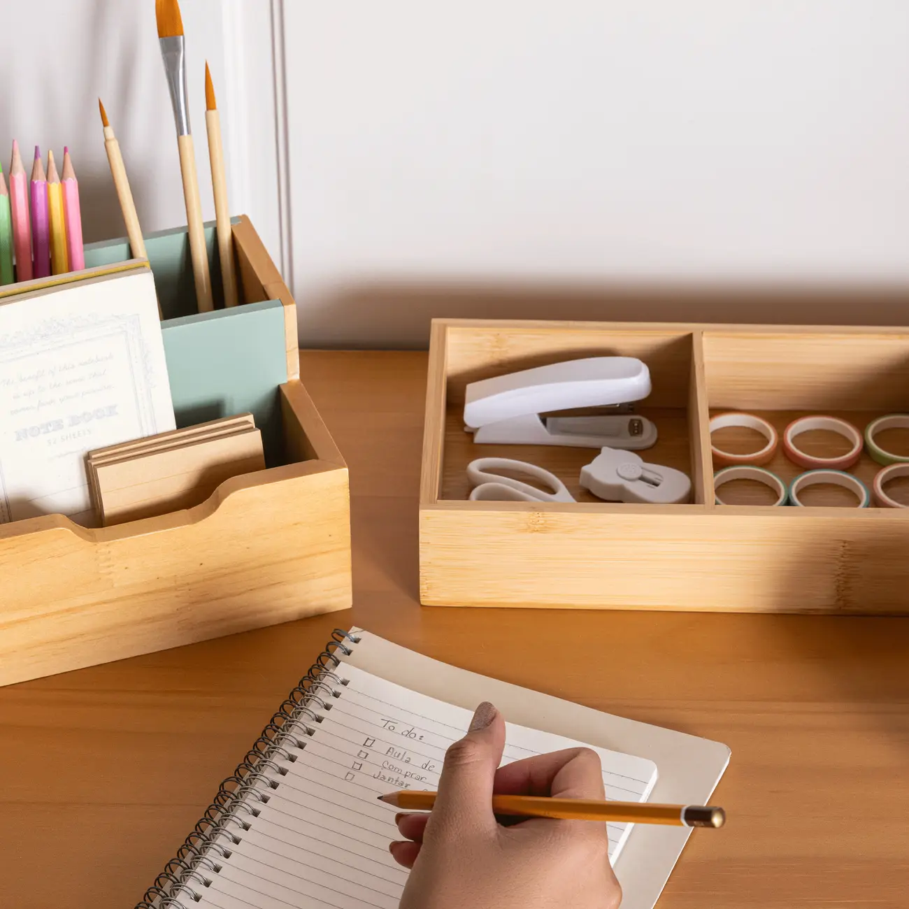 ORGANIZADOR DE MESA ALENTO - AMÊNDOA/SÁLVIA - Foto 9