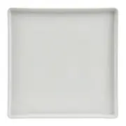 PRATO RASO QUADRADO RISI - BRANCO - Foto 1