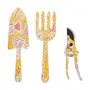 KIT PARA JARDINAGEM COM 3 DABUKURI PIRACEMA - ZAFFRON/BRANCO - Foto 4
