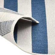 TAPETE 66 CM X 2 M BLUESTRIPE - NATURAL/AZUL - Foto 3
