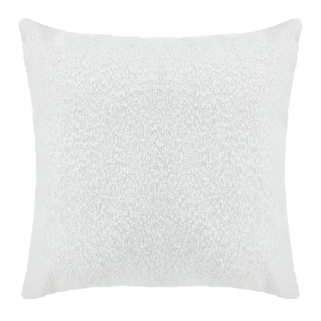 ALMOFADA 50 CM X 50 CM MOSS - BOUCLÉ BRANCO - Foto 1