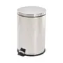 LIXEIRA COM PEDAL 20 L MALDEN - INOX/PRETO - Foto 2