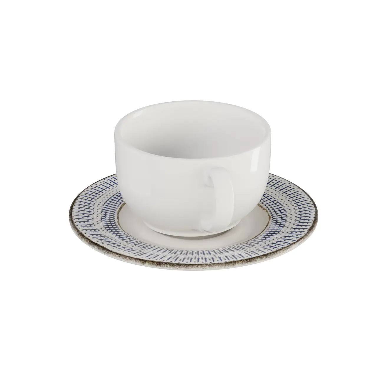 XÍCARA CHÁ 170 ML SALINA I - BRANCO/AZUL - Foto 11