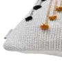 CAPA PARA ALMOFADA 45 CM X 45 CM BAMBARA - NATURAL/ZAFFRON - Foto 4