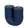 VELA 9 CM X 9 CM ARC LÍTHOS - GALAXY BLUE - Foto 3