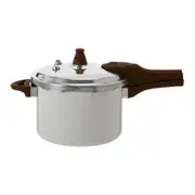 PANELA DE PRESSÃO INDUÇÃO 4,2 L CERAMIC LIFE SMART PLUS - CREAM/MARROM - Foto 1