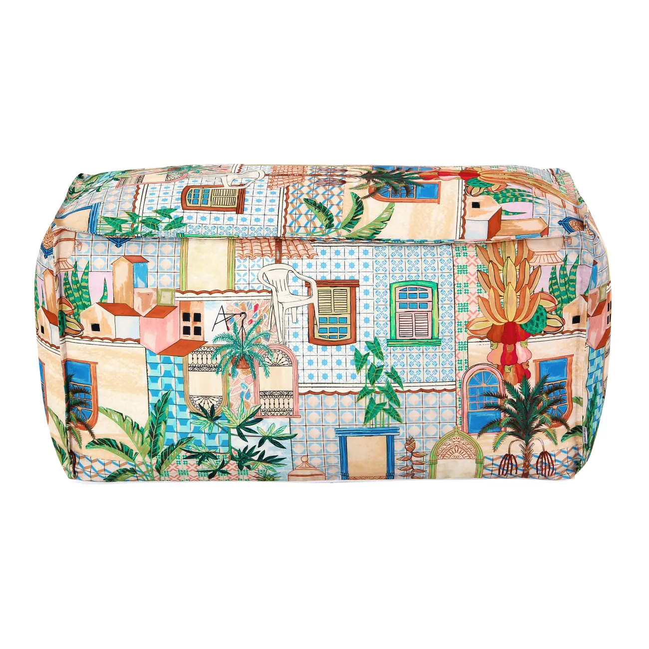 PUFF 90 CM X 45 CM SAUDADE TROPICAL - MULTICOR - Foto 2