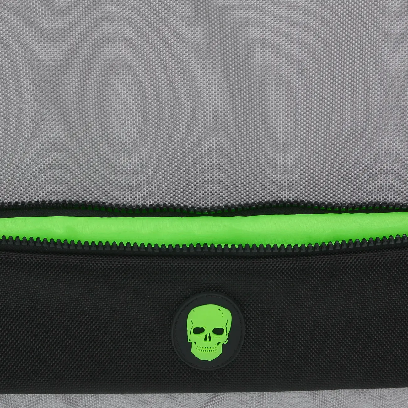 PASTA PARA NOTEBOOK CAVEIRA - PRATA/VERDE FLUOR - Foto 6