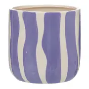 CACHEPÔ 14 CM ALAS - MOUSSE DE JABUTICABA/BRANCO - Foto 1