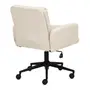 CADEIRA HOME OFFICE KIND - PRETO/BEGE - Foto 4