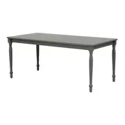 MESA 1,80 M X 90 CM CAPULET - GRIS BRULÉ - Foto 4