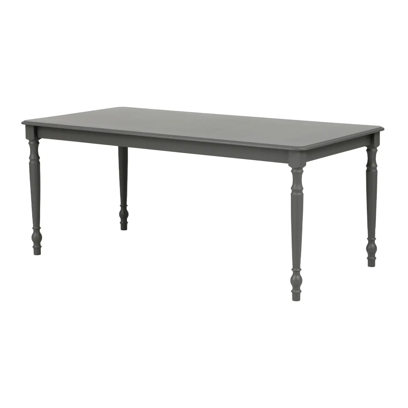MESA 1,80 M X 90 CM CAPULET - GRIS BRULÉ - Foto 4