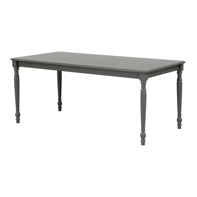 MESA 1,80 M X 90 CM CAPULET - GRIS BRULÉ - Foto 4
