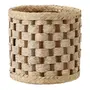 CESTO 28 CM X 28 CM X 28 CM PAJEÚ - FIBRA CLARA/FIBRA CASTANHA - Foto 2