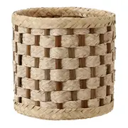 CESTO 28 CM X 28 CM X 28 CM PAJEÚ - FIBRA CLARA/FIBRA CASTANHA - Foto 2