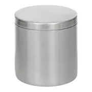 PORTA-ALGODÃO METALLIC - INOX - Foto 1