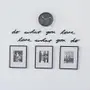 ADORNO DE PAREDE COM 8 MANTRA - PRETO - Foto 4